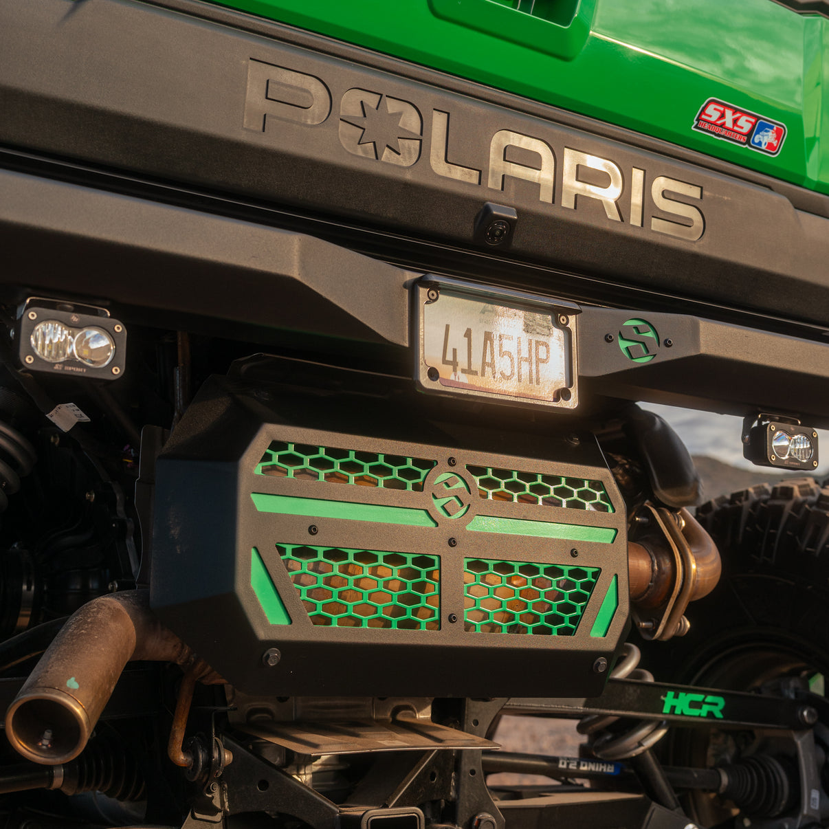 Polaris Xpedition Exhaust Cover SDR Motorsports