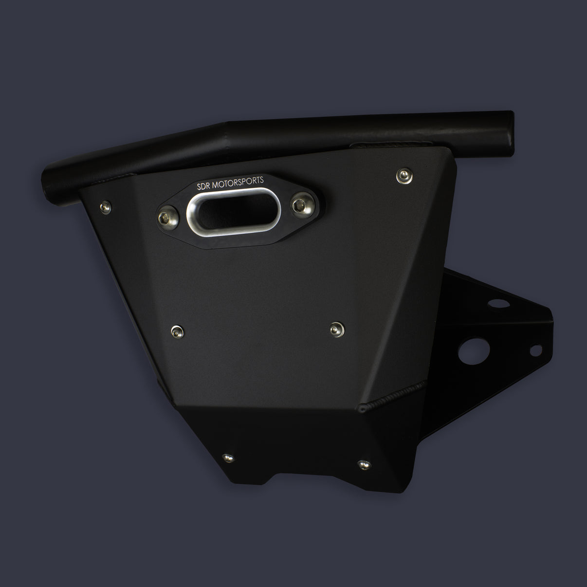 Polaris RZR Pro XP Single Tube Front Bumper with Winch Mount