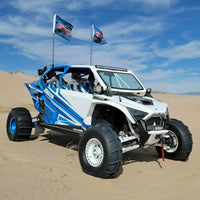 Polaris RZR XP 1000/Turbo/Turbo S Fastback Sport Cage Windshield Frame with Glass
