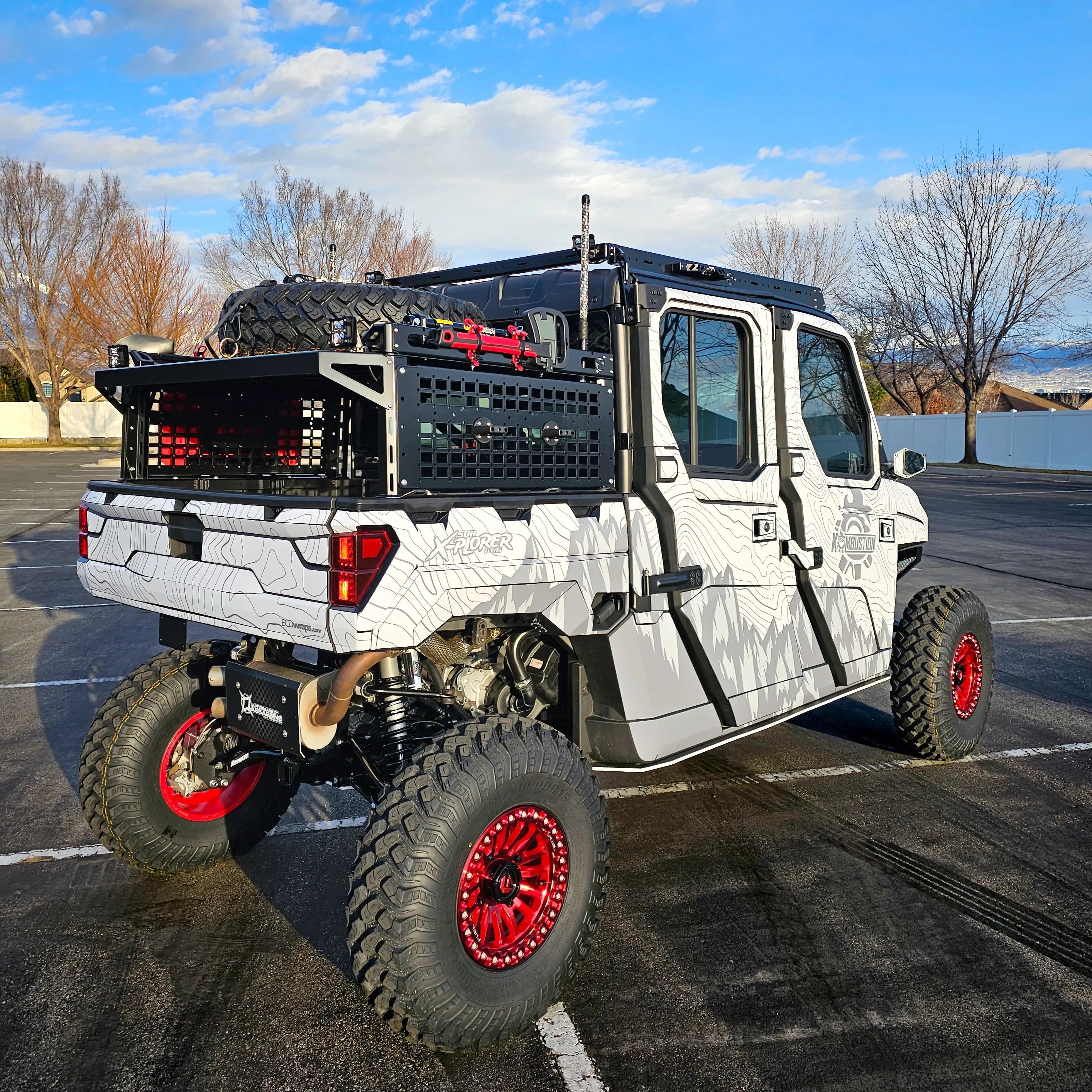 Polaris Ranger XP 1000 X-Plorer Series Bed Rack – SDR Motorsports